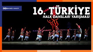 16 Türkiye Halk Dansları Yarışması [upl. by Zosema]