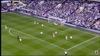 Tomas Rosicky goal vs Tottenham HD 01 with Martin Tyler commentary 4314 [upl. by Chandra]