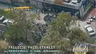 Cobertura de muerte de Paco Stanley en vivo Televisa y tv Azteca [upl. by Eniala393]