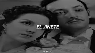 Jorge Negrete El Jinete Letra [upl. by Nnasor598]