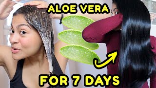 ALOE VERA Gel 4C Hair  The ONLY NO Itch NO Flake Method You Should Do [upl. by Ettenaj548]