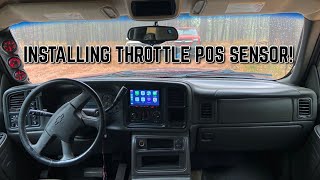 REPLACING THROTTLE POSITION SENSORPEDAL IN 9907 CHEVY DURAMAX [upl. by Adnat594]