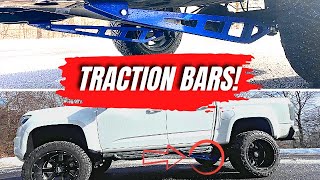 I PUT THE CRAZIEST TRACTION BAR ON MY Z71 CHEVY COLORADO [upl. by Connell]