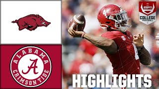 Arkansas Razorbacks vs Alabama Crimson Tide  Full Game Highlights [upl. by Mharg]