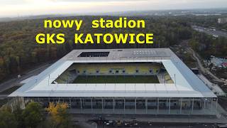 Budowa stadionu GKS Katowice październik 2024 [upl. by Ecnesse]