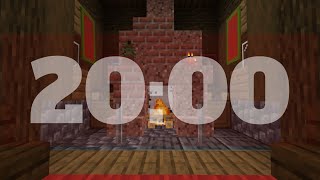 20 Minute Timer  Minecraft Yulelog [upl. by Nahsrad855]