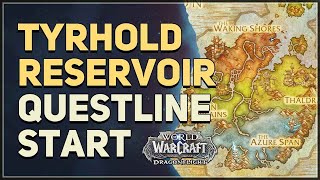 Tyrhold Reservoir WoW Questline Start [upl. by Yreva63]