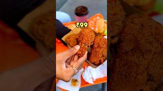 Viral Fried Chicken amp Burgers at ₹99 ‼️ streetfood tasty shorts chicken [upl. by Jonah]