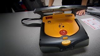 How to use a defibrillator AED [upl. by Hartnett]