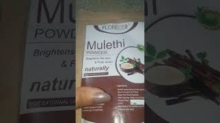 Skin benefits of mulethi powder bebeautiful beautyfulskin pigmentation homeremedies darkspots [upl. by Nosredna]