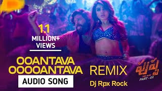 Oo Antava Oo Antava REMIX Pushpa Song HindiSong Gms CompetitionSong HindisongGmsdj [upl. by Oirevas]