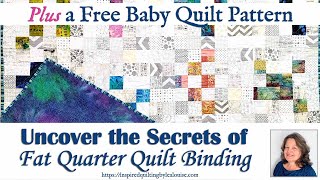 Uncover the Secrets of Fat Quarter Quilt Binding  Lea Louise Quilts [upl. by Radmilla357]