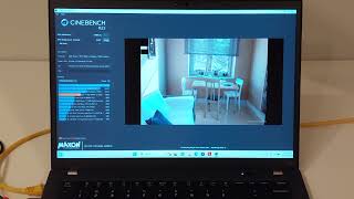 Thinkpad P14s Gen 4 AMD Ryzen 7 7840U Cinebench R23 Single Core Result [upl. by Idonah494]