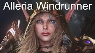 Alleria Windrunner realtime character [upl. by Liatrice]