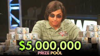 5000000 Prize Pool at Borgata Poker Open Final Table [upl. by Psyche]