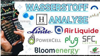 Wasserstoff AktienAnalyse Linde Air Liquide Bloom SFC Plug Power Powercell  Neuer Hype [upl. by Harat250]