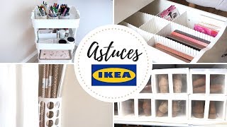 8 astuces de rangement spécial IKEA [upl. by Stanislaus]