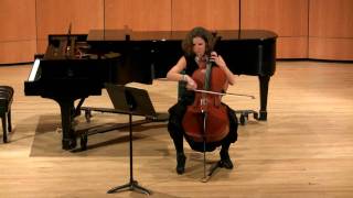 Josephine van Lier  Bach Cello Suite No 1  Prelude [upl. by Aynna281]