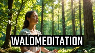 Tiefe Waldmeditation Finde Ruhe und Frieden in der Natur 🌲🧘‍♀️ [upl. by Zorah]