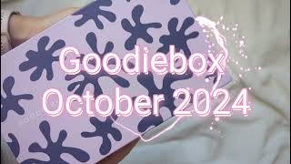 Goodiebox October 2024 [upl. by Gaw]