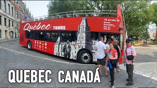 Quebec Canadá Visita a la tienda de Santa Claus La Citadelle fuerte de Quebec liclonny [upl. by Horgan]