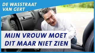 Hoe krijg je de bekleding van je auto vlekvrij  De Wasstraat van Gert  ANWB [upl. by Hallam]