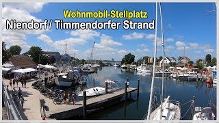 Ostsee WohnmobilStellplatz Niendorf Herrliche Fahrradtour Timmendorfer Strand  Scharbeutz [upl. by Viridissa]