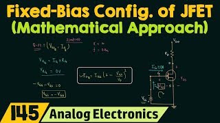 FixedBias Configuration of JFET Mathematical Approach [upl. by Alokin225]