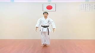 WKF official Kata SANSAI【Genseiryu Karatedo International Federation】 [upl. by Surad]