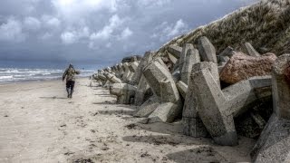 Lost Places  Dänemark  Lökken  Meer Strand und Bunker Teil 2 GoPro 4 [upl. by Schulein]