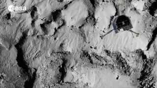 Rosetta landing on a comet [upl. by Otha]