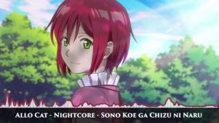 Nightcore  Sono Koe ga Chizu ni Naru Akagami no Shirayukihime 2nd Season OP [upl. by Gianina948]