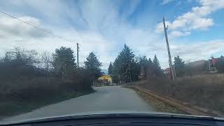 Driving from Trpejca to St Naum [upl. by Hedvige355]