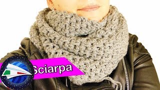 TUTORIAL MAXI SCIARPA  Super Morbida e Facile da Fare [upl. by Griz]