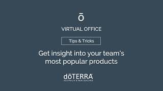 dōTERRA Virtual Office Sales Dashboard [upl. by Atikram]