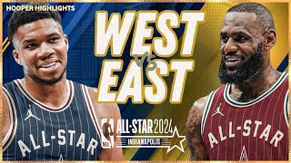 Team LeBron vs Team Giannis Full Game Highlights  Feb 18  2024 NBA All Star Game [upl. by Anilorac]