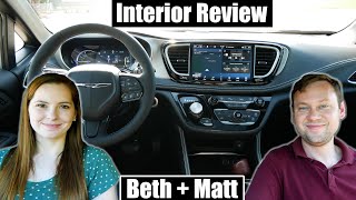 2024 Chrysler Pacifica Interior Review All the Pros and Cons [upl. by Alrick]