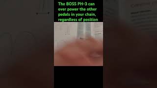 Boss Phase Shifter PH3 boss phase phaser pedal guitareffects [upl. by Aicenev123]