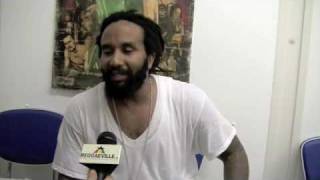 KyMani Marley Interview  Uppsala Reggae Festival 872009 [upl. by Enirual319]