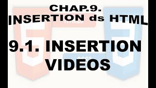 Cours complet HTML et CSS de A à Z  comment insérer une vidéo en HTMLCSS [upl. by Nnaeirelav]