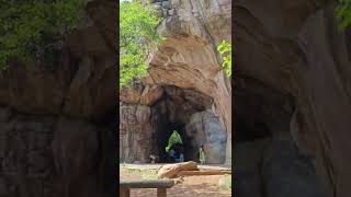 bhimbetka bhimbetka caves bhimbetka ki gufa kahan sthit hai unesco unesco world short [upl. by Pryce]