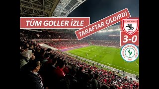 SÜPER LİGDE BÖYLESİ YOK MÜTHİŞ MAÇ SAMSUNSPOR 30 ÇAYKUR RİZESPOR MAÇI ÖZETİ TÜM GOLLER [upl. by Jotham]