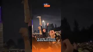 Una prótesis de pierna se perdió durante la edición de Rock al Parque [upl. by Pejsach992]