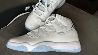 Air Jordan 11 Legend Blue 2024 First Looks [upl. by Mercie]