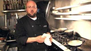 Amelias TV  Chef Andy Fass Preparing Salmon Almondine [upl. by Sharline]