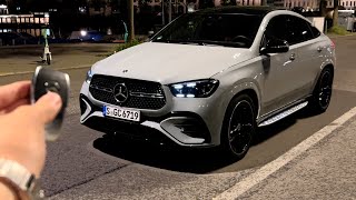 2024 Mercedes GLE Coupe GLE 450d AMG Line  Full Night Drive Review [upl. by Coffeng]