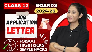 Job Application Letter Class 12  Job Application and Bio Data Format  Class 12th  Taniya Sharma [upl. by Down]