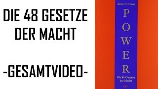 Die 48 Gesetze der Macht von Robert Greene  Komplettvideo [upl. by Noizneb]