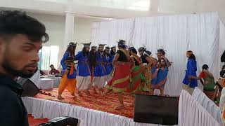 best adivasi dance in Kgbv bemetara [upl. by Michal]