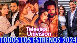 Todas Las Telenovelas De TELEVISA Qué Estrenará En 2024 [upl. by Yrro]